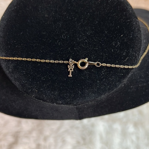 Gold Tone Long Chain Necklace Jewelry - Picture 4 of 5